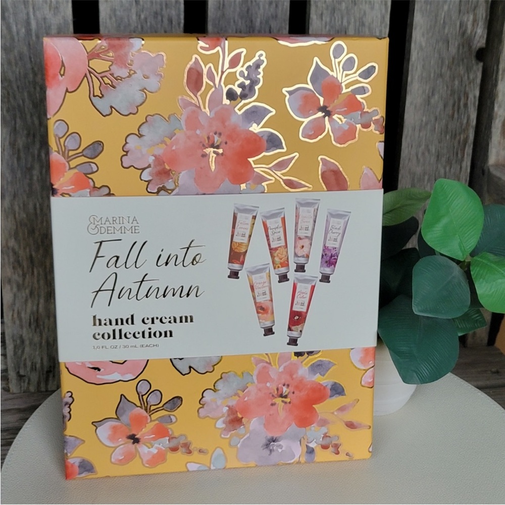 Marina de Bourbon Fall into Autumn Hand Cream Collection 6 piece set
